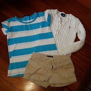Ralph Lauren 6- 6X Play day outfit